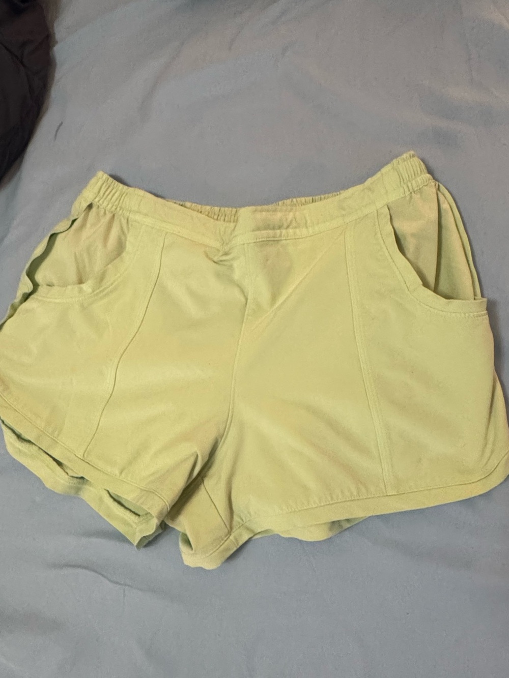 Athleta Light Green Women's Athletic Shorts